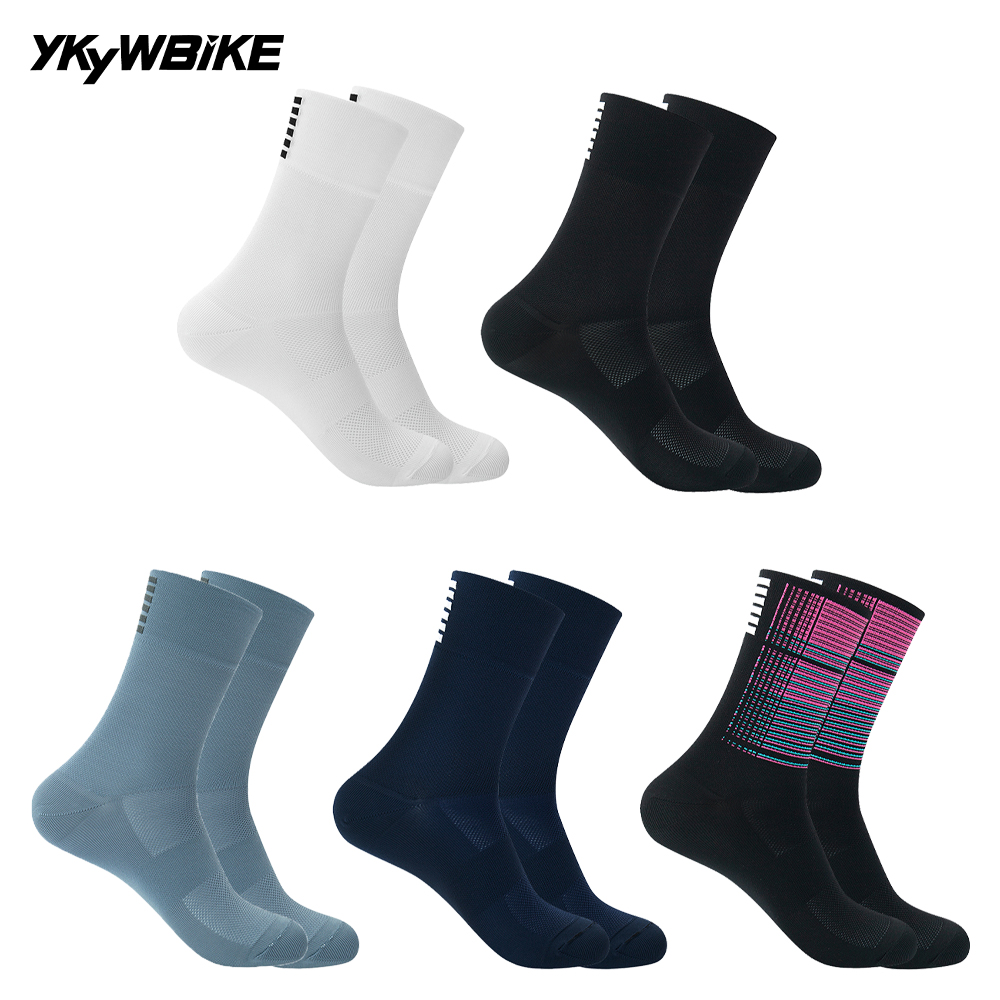Knee High Sock Women - YKYWBIKE Sports Racing Cycling Socks Professional