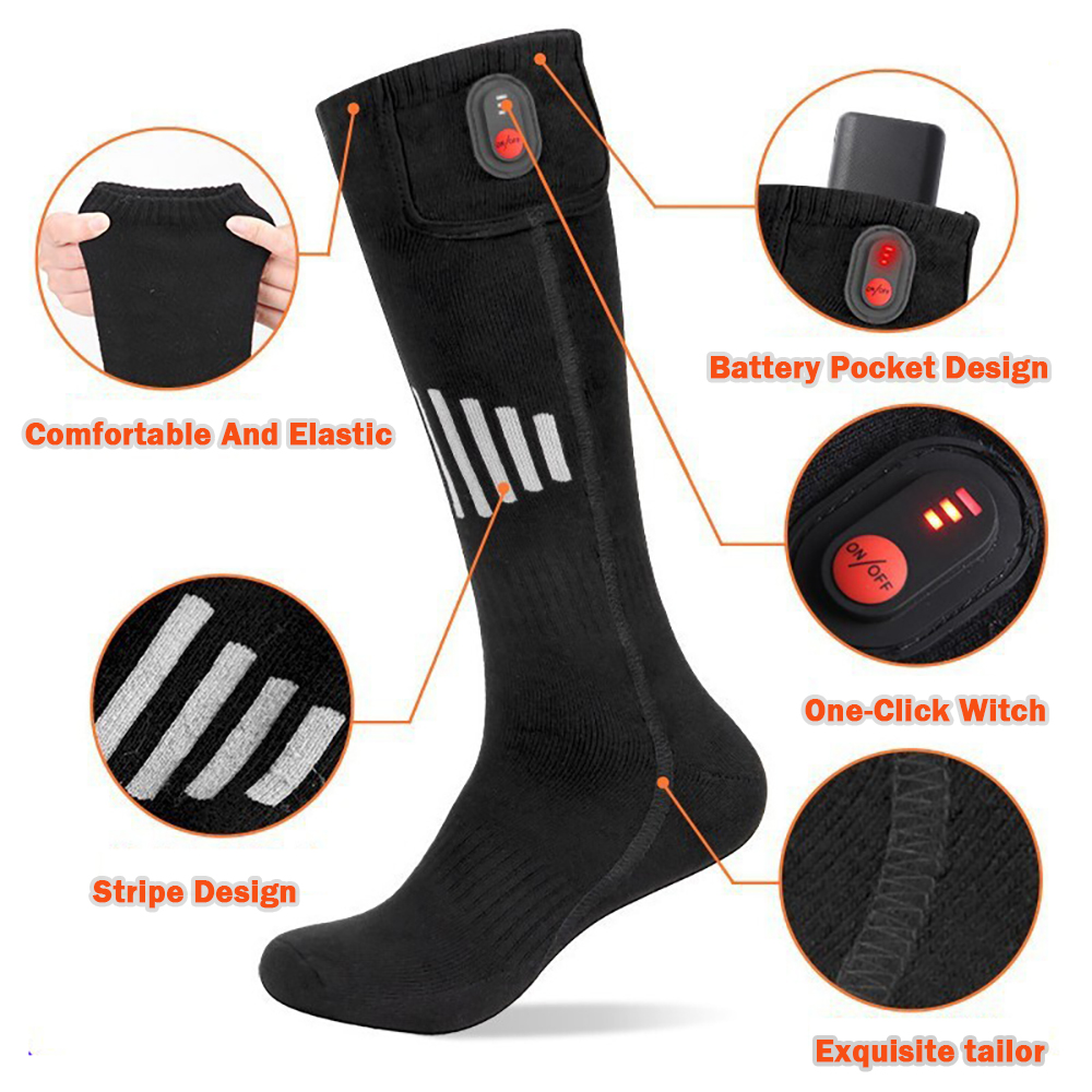 Winter Heated Socks With Batte - Sock Organizer Tray 评论和价格