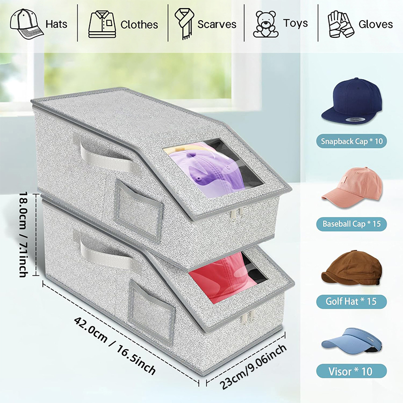 Foldable Zipper Baseball Cap S - Sock Organizer Tray 评论和价格