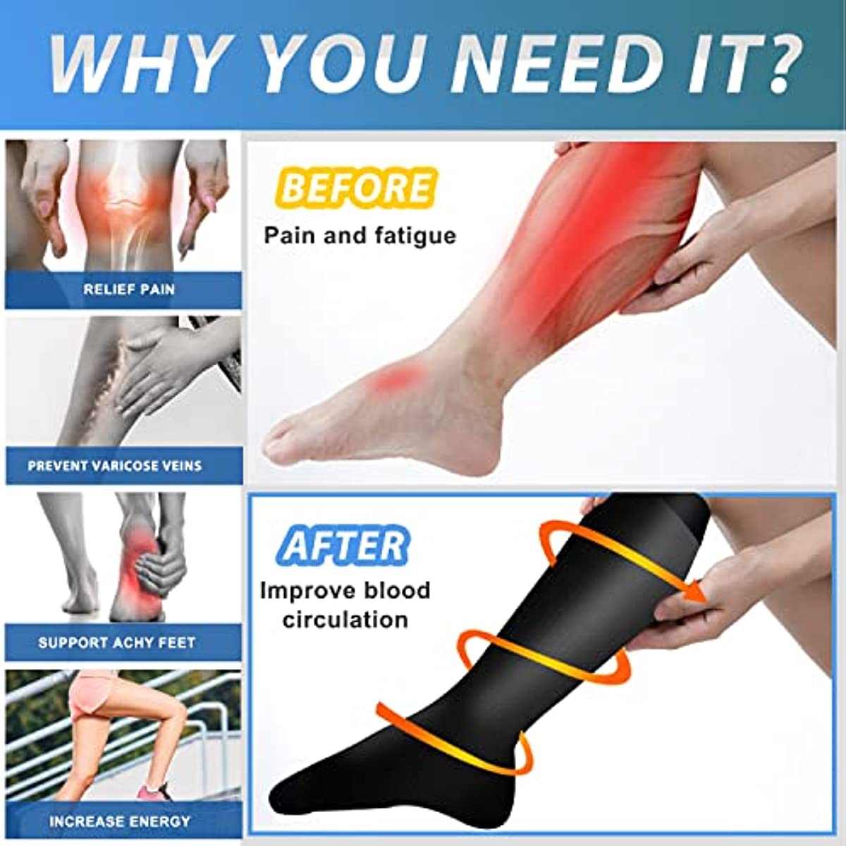 7 Pair Compression Socks Women - Compression Sock Medical 评论和价格