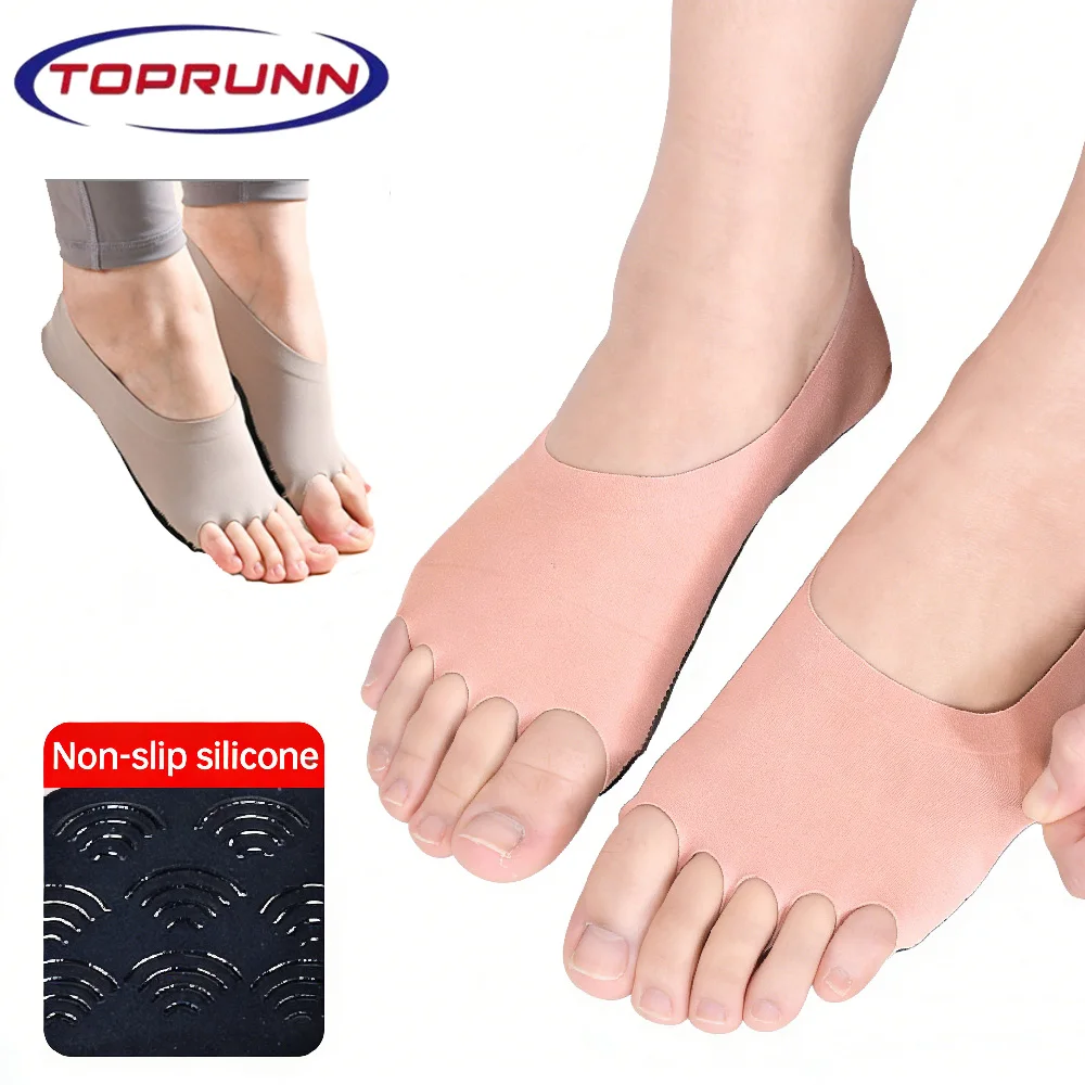 1Pair Toeless Yoga Socks for W - Grip Sock Yoga 评论和价格