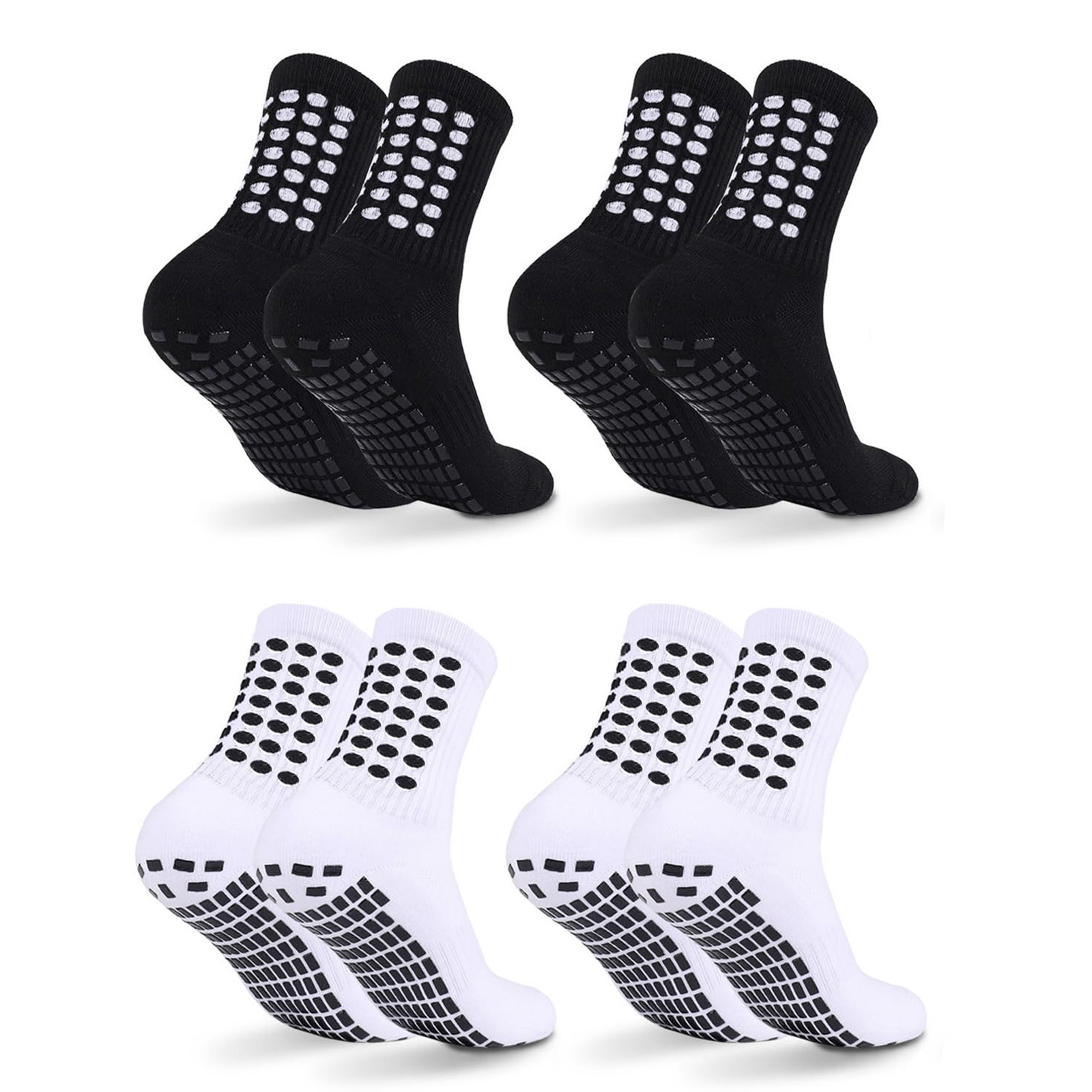 4/8Pairs Kids Grip Soccer Sock - Athletic Sock Cushion 评论和价格