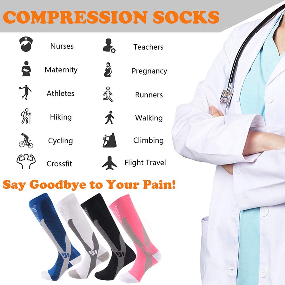 Brothock 3 Pairs For Dropshipp - Compression Sock Medical 评论和价格