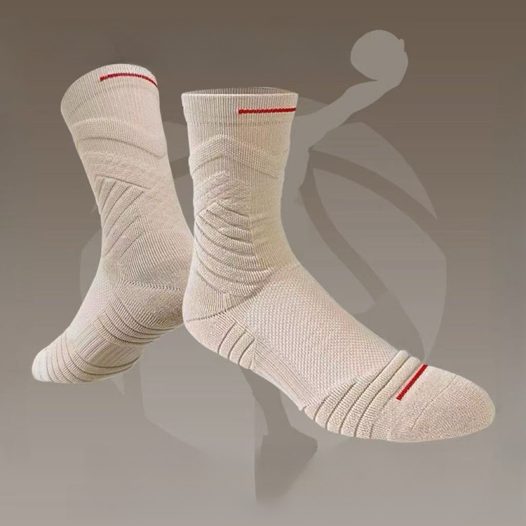1 Pair Men’s“Streetball”Basket - Athletic Sock Cushion 评论和价格