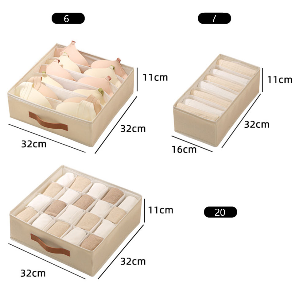 1Pc Foldable Drawer Organizer  - Sock Organizer Tray 评论和价格
