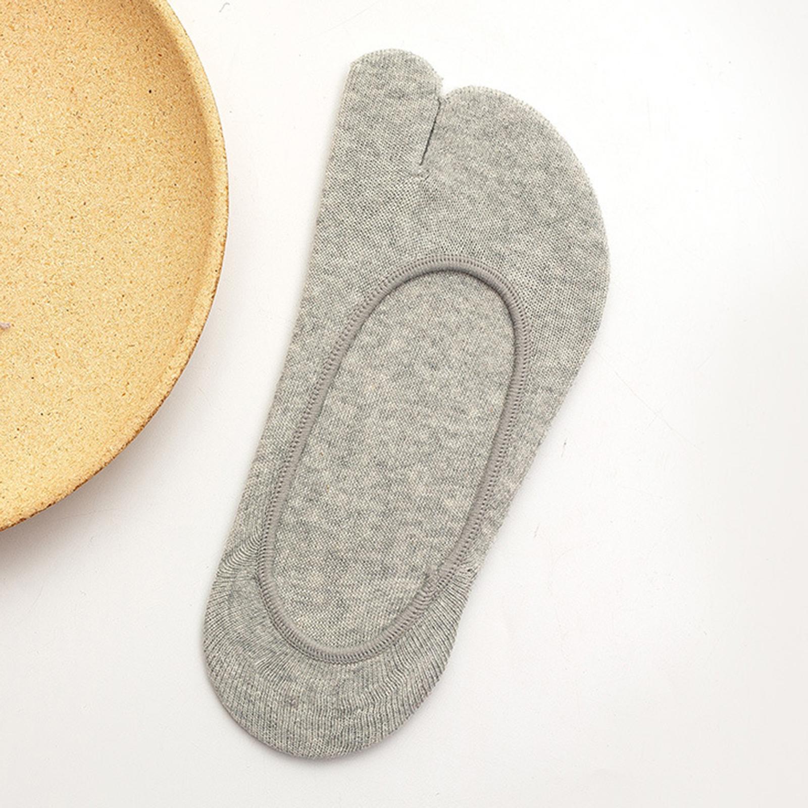 Women No Show Split Toe Socks  - Invisibility Sock Loafer 评论和价格