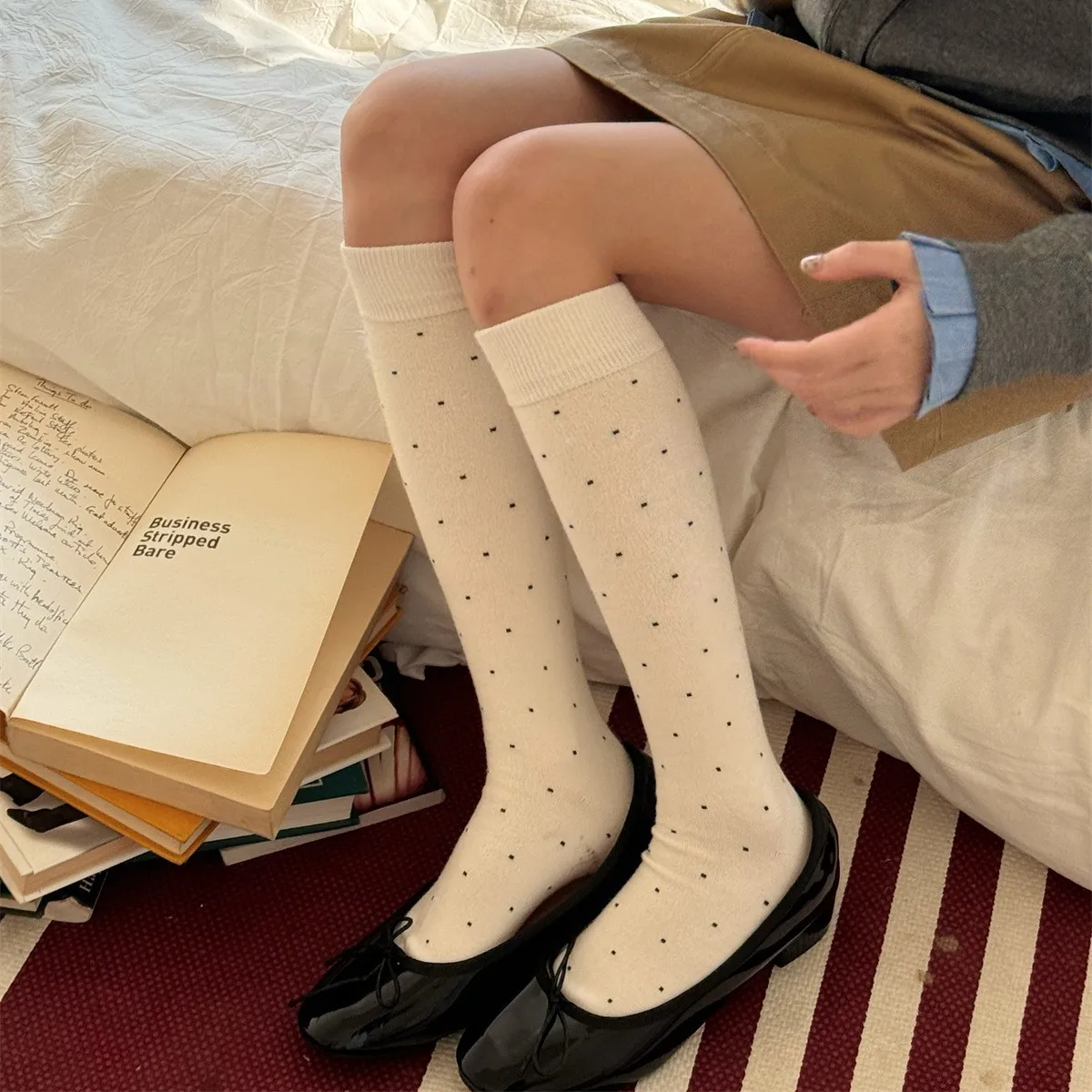 SP&CITY Winter Sweet Polka Dot - Silk Sock Bamboo 评论和价格